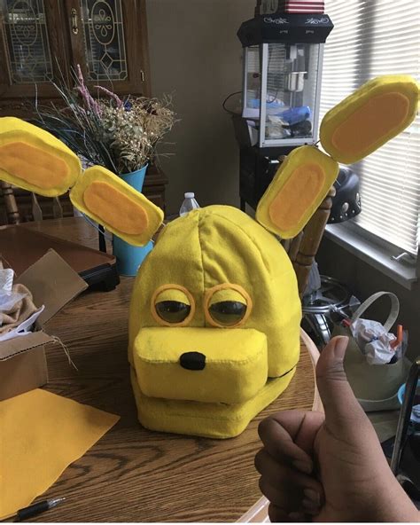 Fnaf Handmade Spring Bonnie Springtrap Head Cosplay Gem