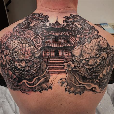 Foo Dog Tattoo