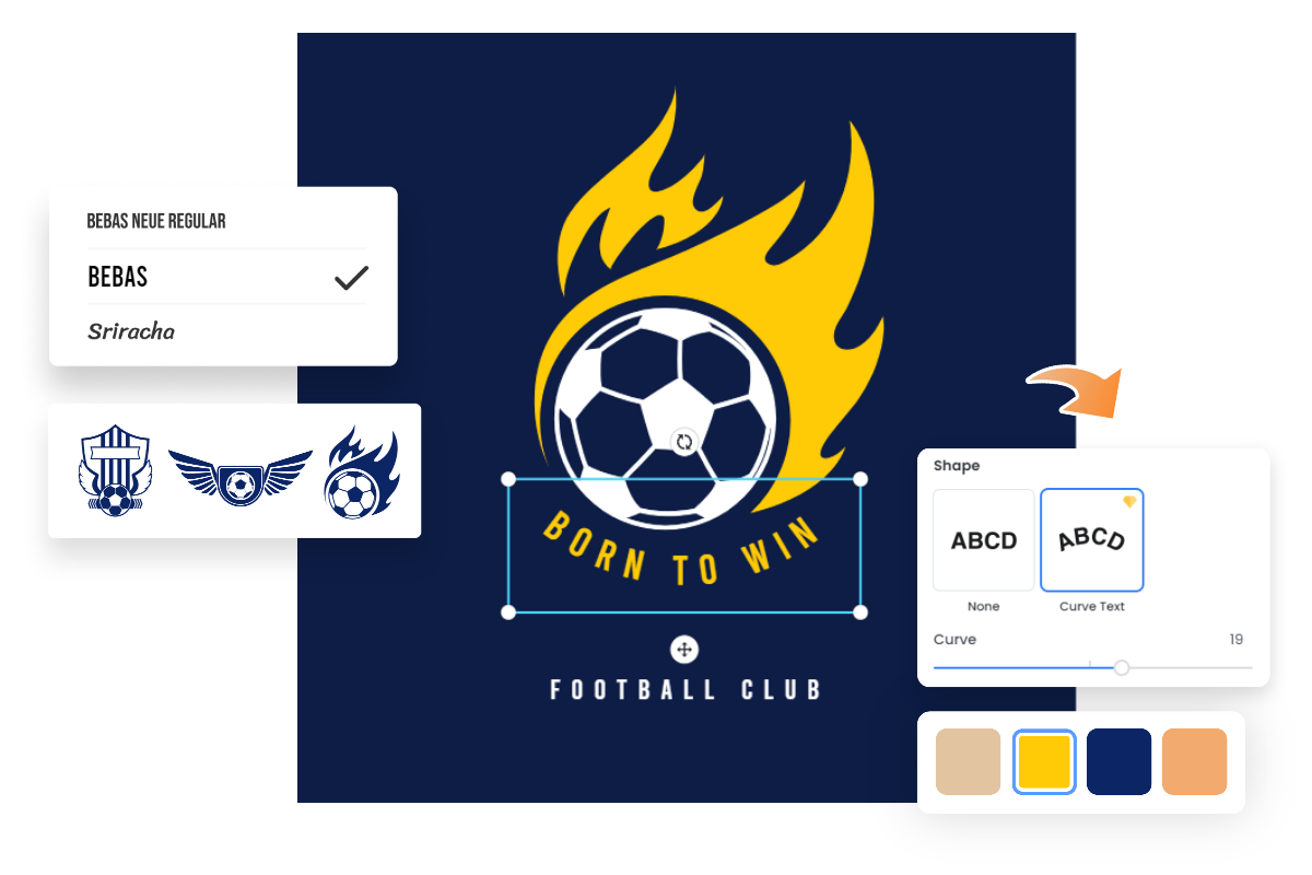 Football Logo Maker Create Team Logos In Seconds