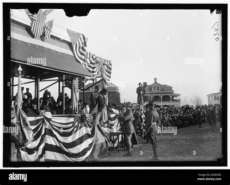 Fort Myer Officers Training School Between 1916 And 1918 Stock Photo