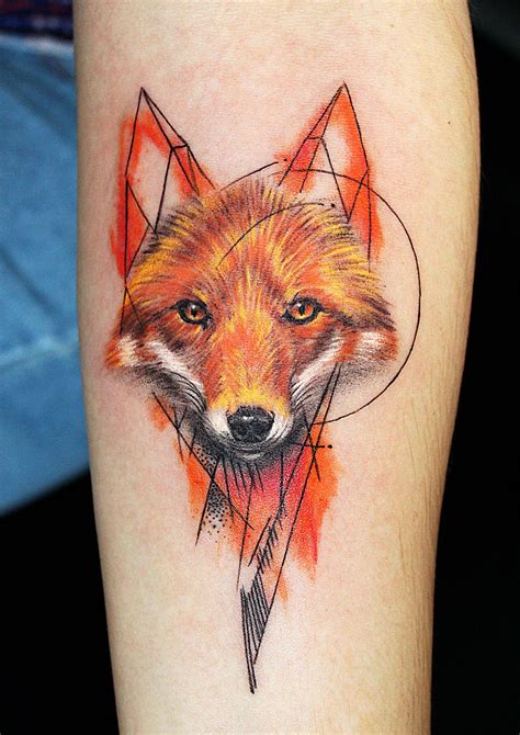 Fox Tattoo For Men