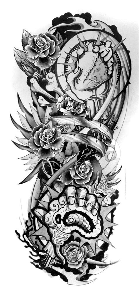 Free Half Sleeve Tattoo Design