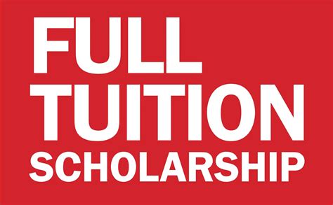 Full Tuition Scholarships