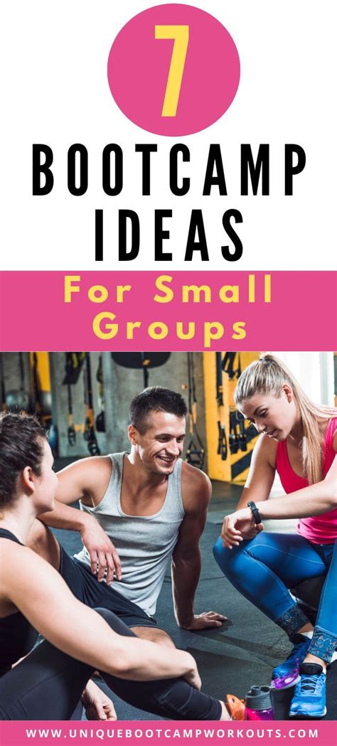 Fun Bootcamp Ideas For Group Trainers Boot Camp Workout Group