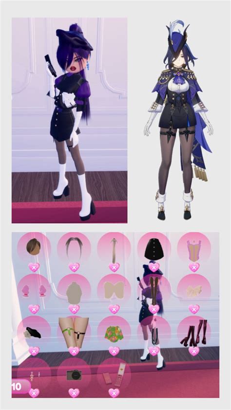 Genshin Impact Clorinde In 2024 Themed Outfits Dress To Impress Dress