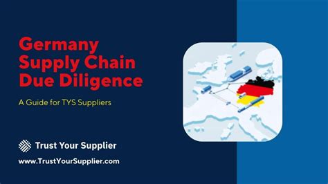 Germany Supply Chain Due Diligence Act A Guide For Suppliers Trust Your Supplier