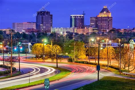 Greensboro North Carolina Skyline Stock Photo Sepavone 73862645