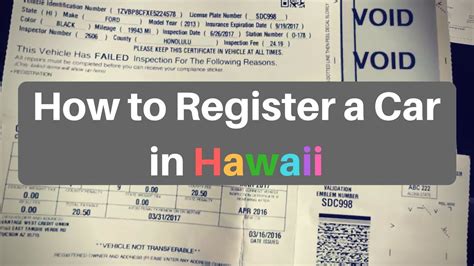 Hawaii Car Registration All You Wanted To Know Way Blog