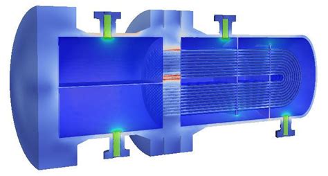 Heat Exchanger Cfd And Fea Services Fea Services And Consultancy Cfd