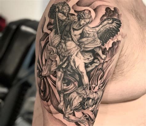 Hell Vs Heaven Tattoo