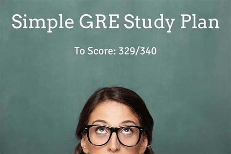 Here S A Simple Gre Study Plan To Score 329 340