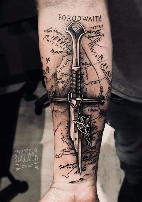 Hobbit Tattoo Lotr Tattoo Norse Tattoo Real Tattoo Ink Tattoo Dad