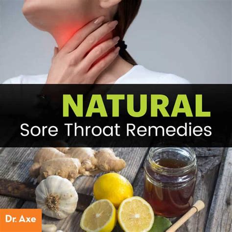 Home Remedies For Sore Throat Wellness Treats