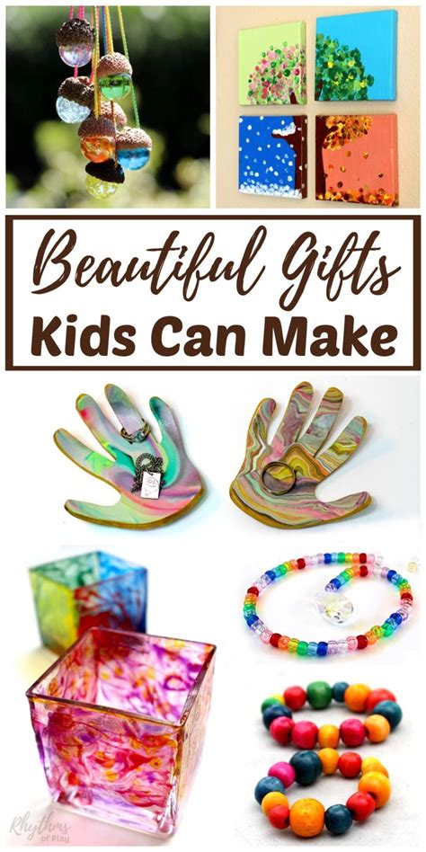 Homemade Gifts Kids Can Make For Parents Grandparents Etc Homemade