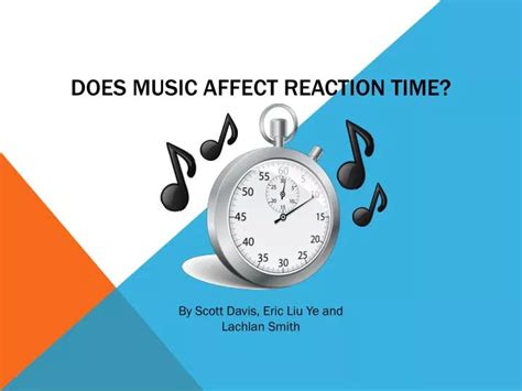 How Music Affects Reaction Time