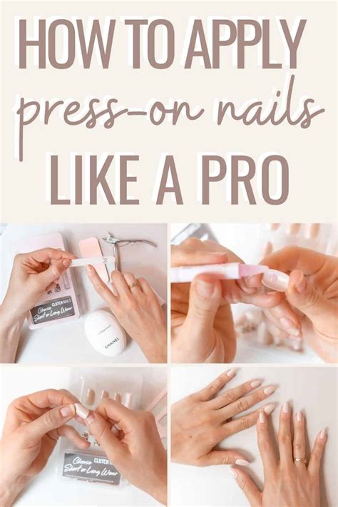 How To Apply Press On Nails Press On Nails Glue On Nails Nails