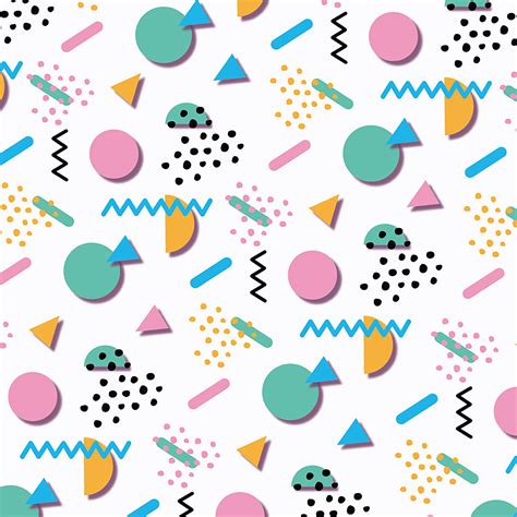 How To Create A Memphis Pattern In Adobe Illustrator Memphis Design