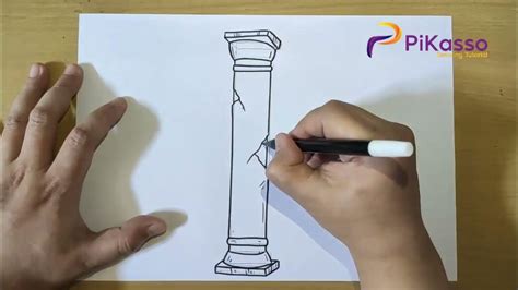 How To Draw A Pillar