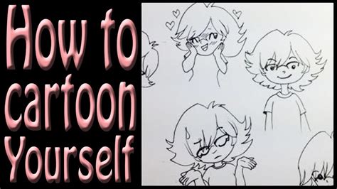 How To Draw Yourself As A Cartoon Character