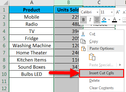 How To Move Columns In Excel With Examples Educba