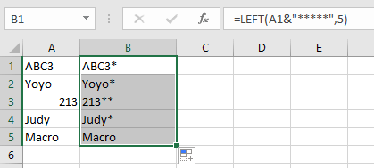 How To Pad Cells To A Fixed Length In Excel