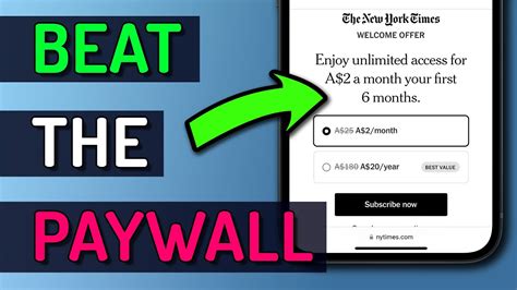 How To Read Articles Behind A Paywall For Free