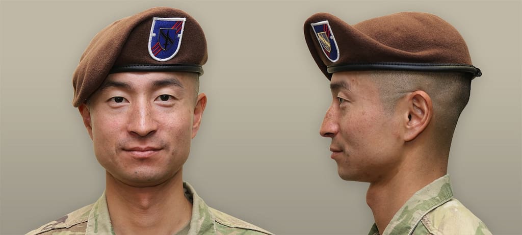 How To Shape And Wear A Us Army Beret Airborne Ranger Basic Beret