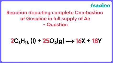 How To Solve Combustion Reaction