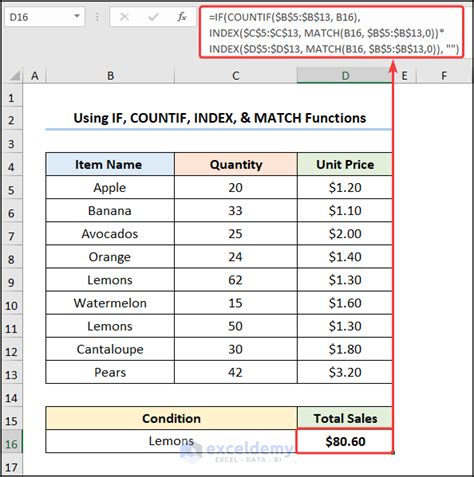 How To Use Nested Countif Function In Excel 6 Suitable Ways