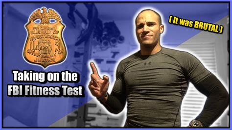 I Attempted The Fbi Fitness Test Harder Than Military Fitness Tests