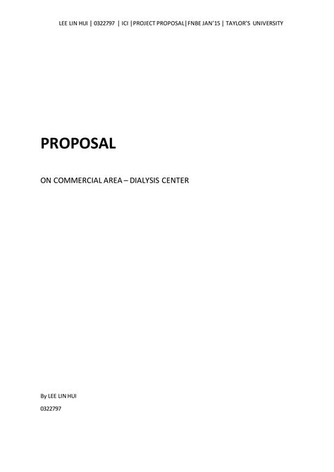 Ici Individual Proposal Pdf