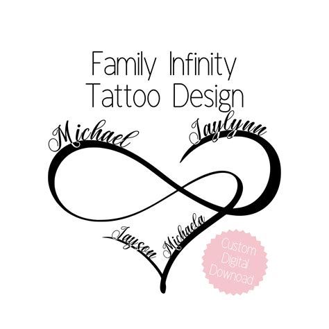 Infinity Tattoo Family Small Infinity Tattoos Heart With Infinity