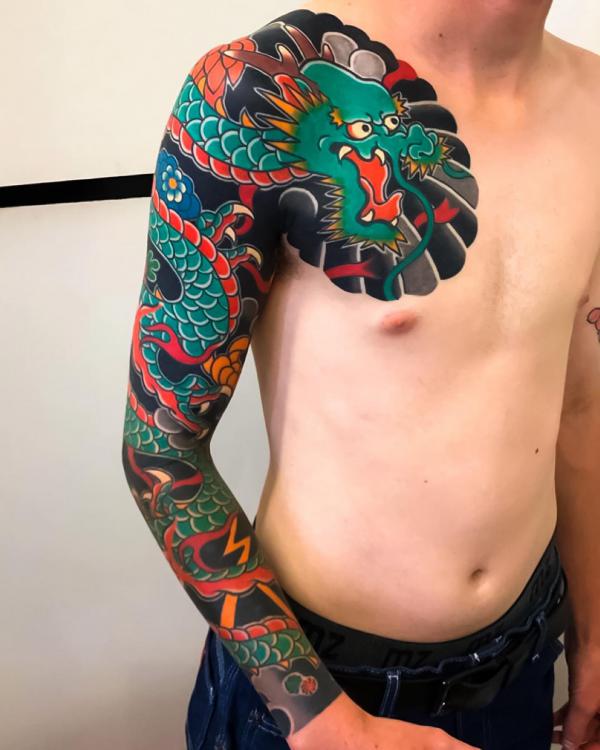 Japanese Dragon Tattoos An Inked Journey Through History Myth And