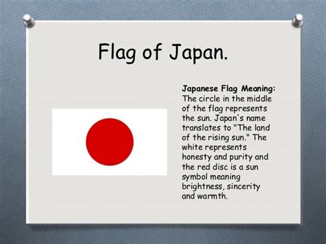 Japanese Flag Meaning