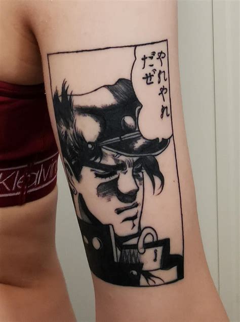 Jojo Bizare Adventure Tattoo