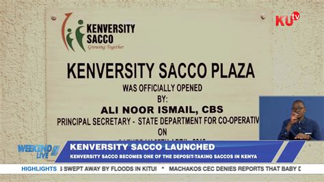 Kenversity Sacco Becomes One Of The Deposit Taking Saccos In Kenya