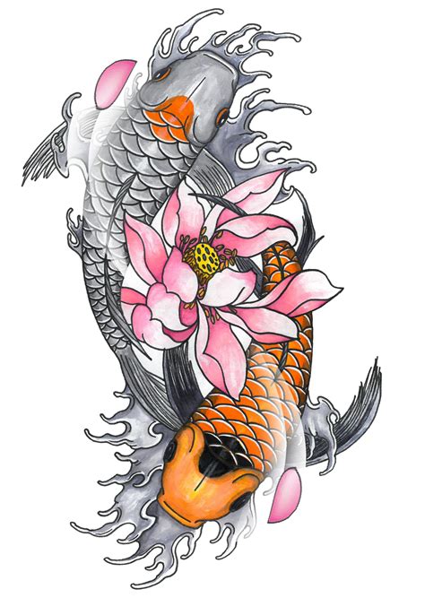 Koi Fish 2 Koi Tattoo Design Japanese Tattoo Designs Body Art Tattoos