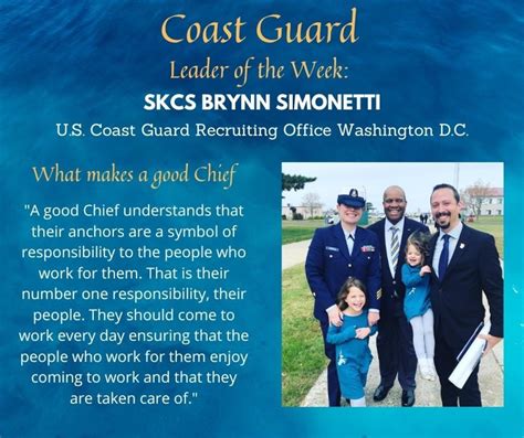 Leader Of The Week Senior Chief Petty Officer Brynn Simonetti United