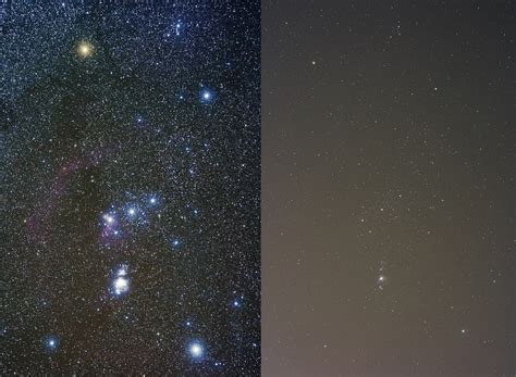 Light Pollution It S Not Pretty The Constellation Orion Flickr