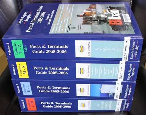 Lloyd S Register Fairplay Ports Terminals Guide 2005 2006 Four