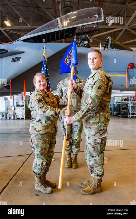 Maj Scott A Jensen Jr Assumes Command Of The 125Th Aircraft