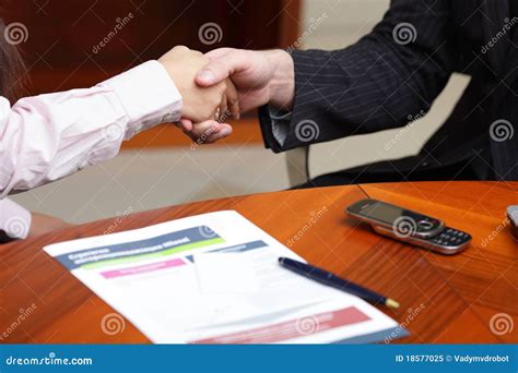 Making A Deal Stock Image Image Of Agree Human Blank 18577025