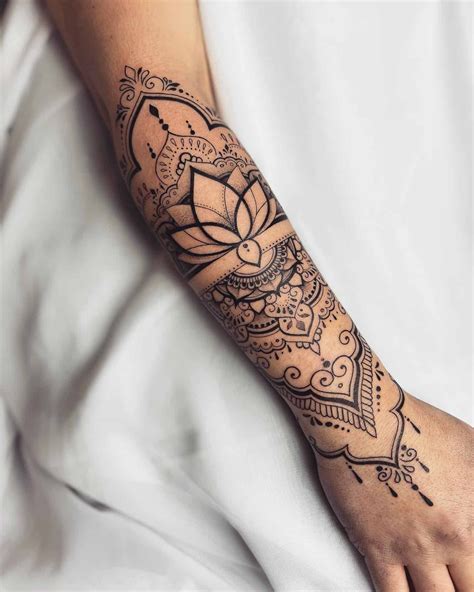 Mandala Tattoo Forearm For Women Mandala Tattoo Forearm