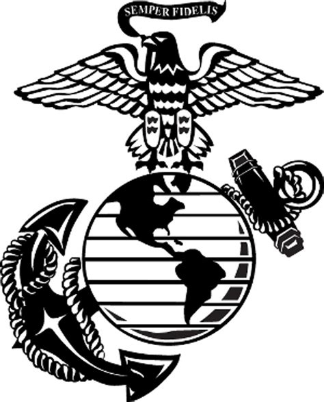 Marine Corps Symbols Eagle Globe Anchor Korps Marinir Usmc