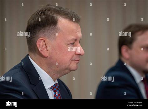 Mariusz B Aszczak Poland S Deputy Prime Minister Minister Of National