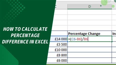 Master Excel: The Ultimate Guide To Calculating Percent Differences Now!