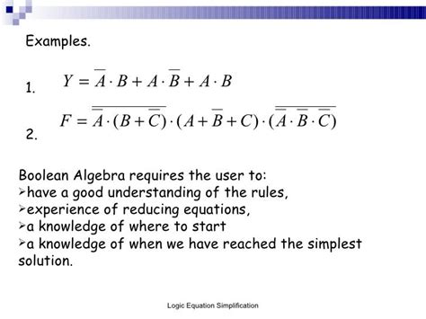 Mastering Boolean Logic: 15+ Equation Simplification Strategies