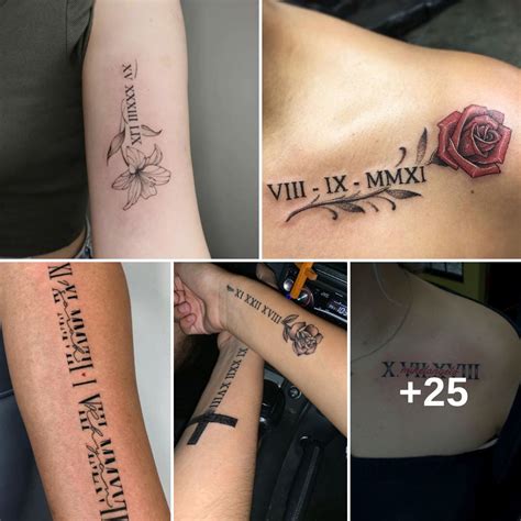 Mesmerizing Roman Numeral Tattoo Designs Unveiling 25 Timelessly