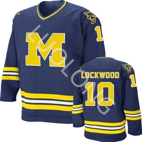 Michigan Wolverines 10 Will Lockwood 11 Brendan Warren Hockey Jersey Custom Any Number And