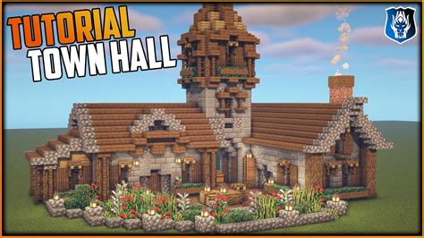 Minecraft Town Hall Design